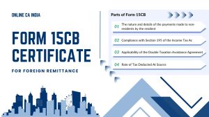 15CB Certificate for foreign remittance