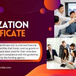 Utilization certificate UDIN