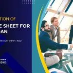 CA Certified Balance sheet for Loan